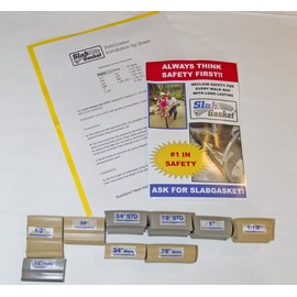 SlabGasket Expansion Joint Replacement - Free Sample Pack