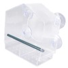 Window Bird Feeder Clear Sturdy Acrylic Window Bird House Feeder