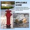AquaNPT Brass Fire Hose Connection Cap, 2-1/2" NST(NH) Fire Hydrant