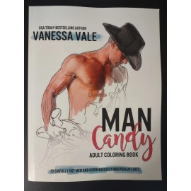 Adult Coloring Book - Man Candy