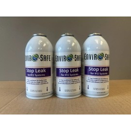 Enviro-Safe Refrigerants Stop Leak for R12, Envirosafe stopleak, 3 cans. 4 oz per can.
