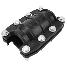 Pipe Repair Clamp Leak Water Sealer, 1 1/4 Inch Water Pipe Clamp Repair Kit, for Emergency Pipe Repair of Plastic and Metal Pipes OD 32MM