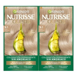 Pack x2 Tintes Permanente Garnier Nutrisse Oleos