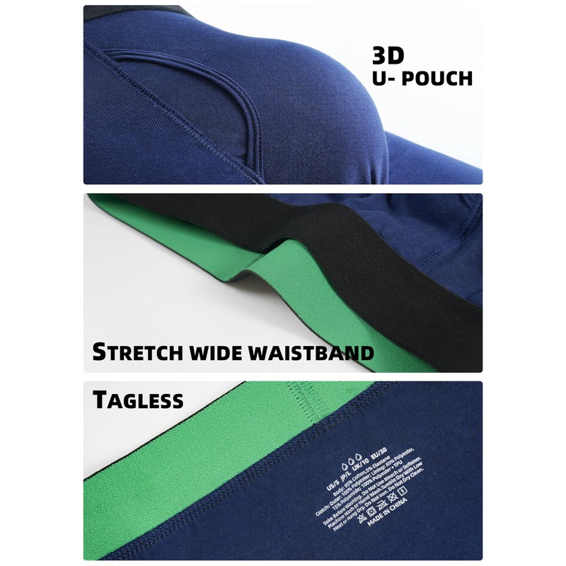 TIICHOO Incontinence Pants for Men 100ml Absorbency Cotton Men's Incontinence