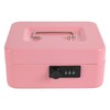 xydled Steel Cash Box Safe with Combination Lock,Money Safe Box