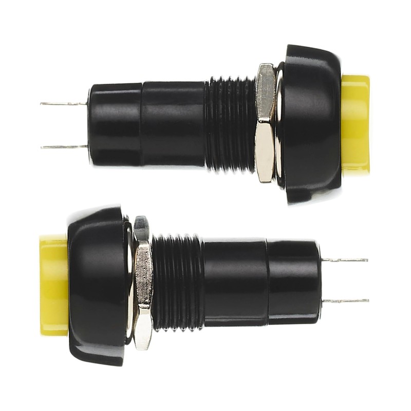 Momentary Push Button Switch 12mm Mini Miniature 125V Volt 3A