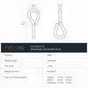 RCH Hardware CH-S50-16-CO-3 Steel Basket Chain, Copper (3 Feet)
