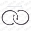 STARK Wheel Bearing Kit SKWB-0181325 Front, Left, Right Outer Diameter: