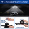 REHAVE Garage Lights Ceiling Led, 12 Panel Plug in Shop