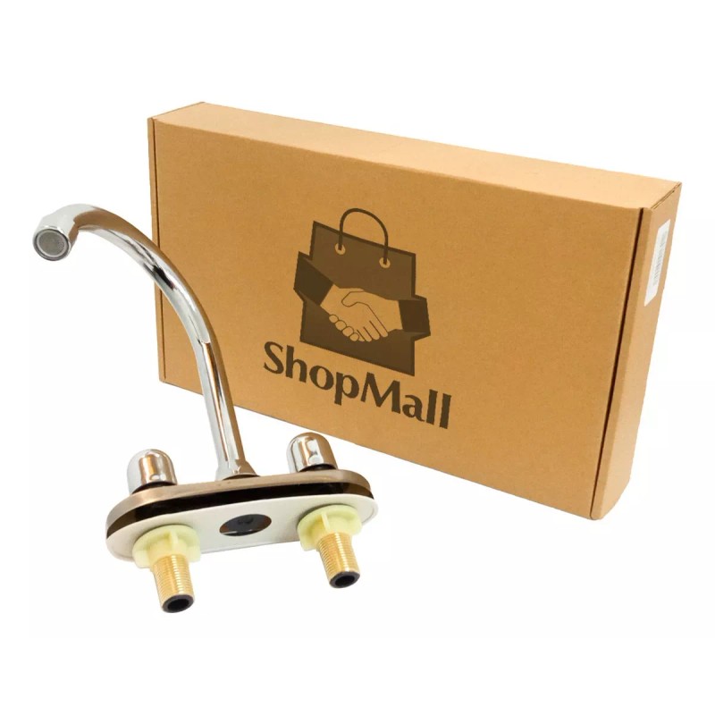 Paws and Pals Mezcladora Para Lavabo De Cuello Curvo