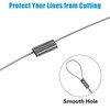 SHADDOCK 350pcs Fishing Double Barrel Crimping Sleeves Copper Connector Kit