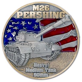 Stay Frosty Enterprises M26 Pershing Tanks of The Korean War Challenge Coins