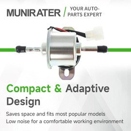 49040-2065 Fuel Pump Replacement for 12V Electric FD501D FD620D FD661D FD671D FD711D FD750D Small Engine Mower ATV Generators AM876266