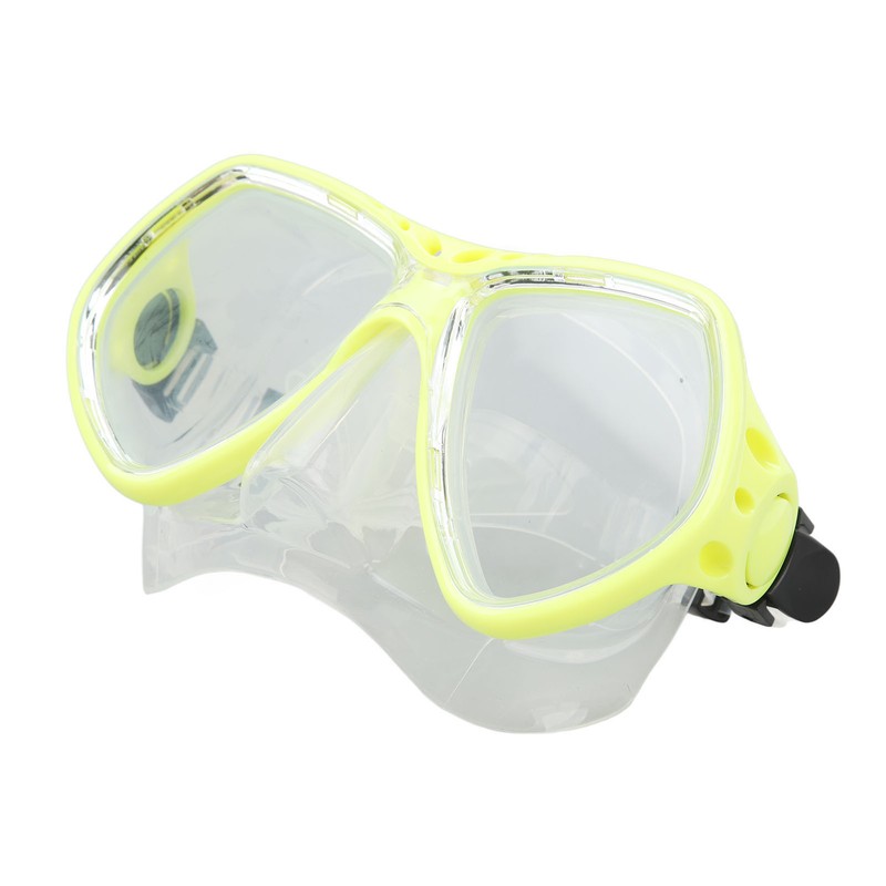 Diving Goggles Swim Glasses Silicone Adjustable Strap Tempered Glass Thickened