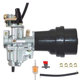 CQYD New LT50 Carburetor & Air Filter Box For SUZUKI LT 50 LT50 LT-A50 LT-A 50 2002 2003 2004 2005 ATV Quad Carb