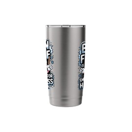 Brain Freeze Worth It Fruity Snow Cone Treat Design Stainless Steel Insulated Tumbler