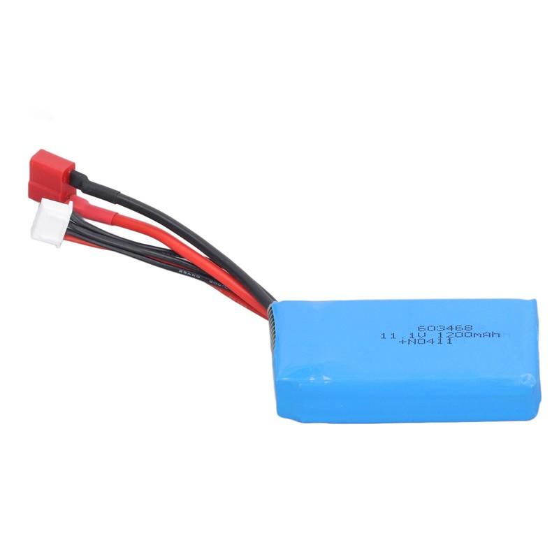 Remote Control Boat Battery Lightweight Safe 11.1V 1200mAh Battery Remote