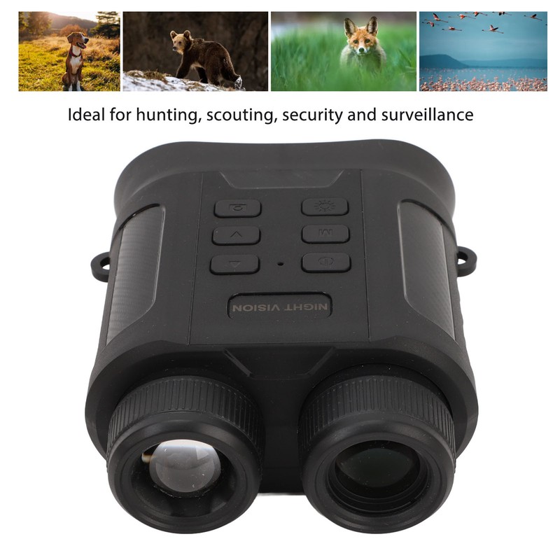 Night Vision Binoculars 4K 2.4inch Colorful Screen High Definition 7