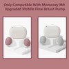 4pcs Duckbill Valves and 2pcs Silicone Diaphragms Compatible with Momcozy
