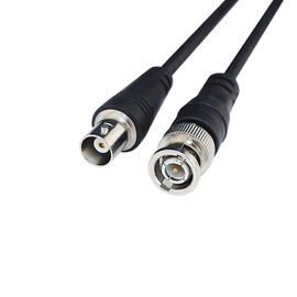 CABLEPELADO BNC Cable Male to Female RG59 2m Black