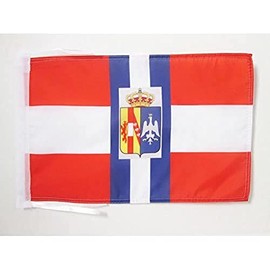War Duchy of Modena and Reggio Flag 18'' x 12'' cords - Modena SMALL flags 30 x 45cm - Banner 18x12 in - AZ FLAG