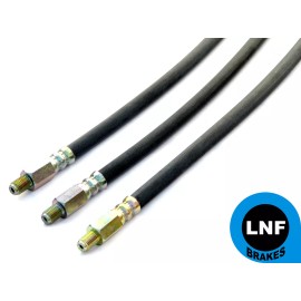 LNF BRAKES Ford Falcon Ranchero Squire Brake Hose Front Rear Set X3 60 61 62 63 64