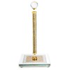 Suwimut Paper Towel Holder, Gold Paper Towel Roll Dispenser Stand
