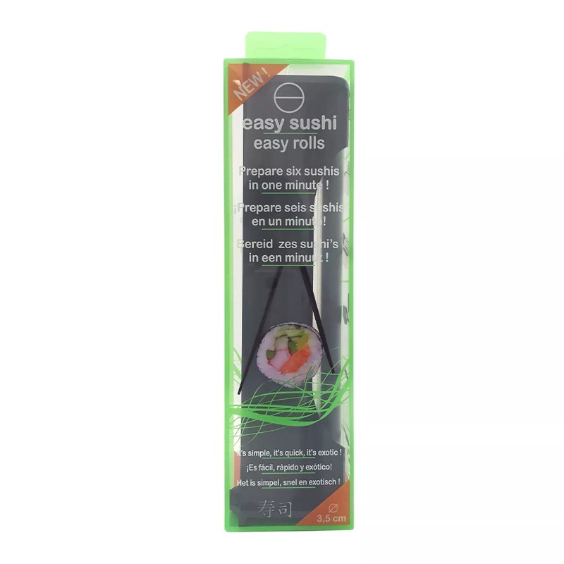 EasySushi Easy Sushi 3.5 cm Roller, 1.4", Black