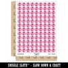 Golf Hole Flag 200+ Round Stickers - Matte Finish -