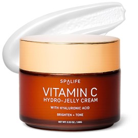 SpaLife Hidratante de la vitamina C de la belleza - crema facial hidratante de la jalea con el cido hialurnico                                        