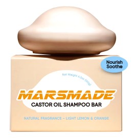 Shampoo Sólido Mars Made Limón Y Naranja 120g