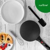 Nutrichef Electric Crepe Maker | 8-inch Nonstick Cooktop with On/Off
