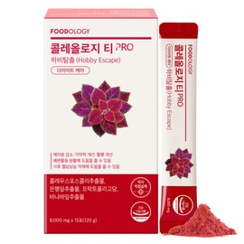 Foodology Drinkable Diet Coleology Tea, 1 pack, 120g / 푸드올로지 마시는 다이어트 콜레올로지 티, 1개, 120g