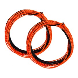 Goture Tenkara Line for Tenkara, 12 ft (3.6 m) / 12 ft, Set of 2, Fishing Line, Fishing Equipment, Lightweight (Orange & Black)