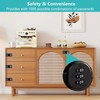 3 Digit Closet Door Lock with Code - Keyless Cabinet