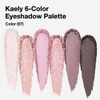 Kaely 6 Color Mini Nude Pink Eyeshadow Palette Makeup, Highly