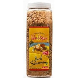 Island Spice Jerk Seasoning Product of Jamaica, Restaurant Size, 32 oz (Pack of 2)
