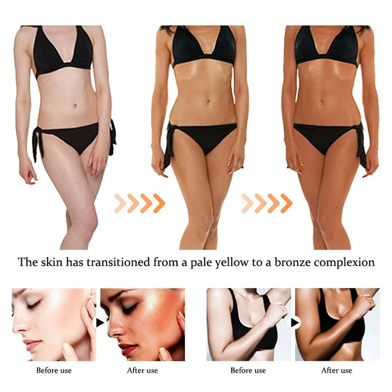 Self Tanning for the Body with Instant 100g, Nourishing and