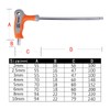 Andux Space NLJBS-01 T-Type Hex Wrench Ball Point (5mm)