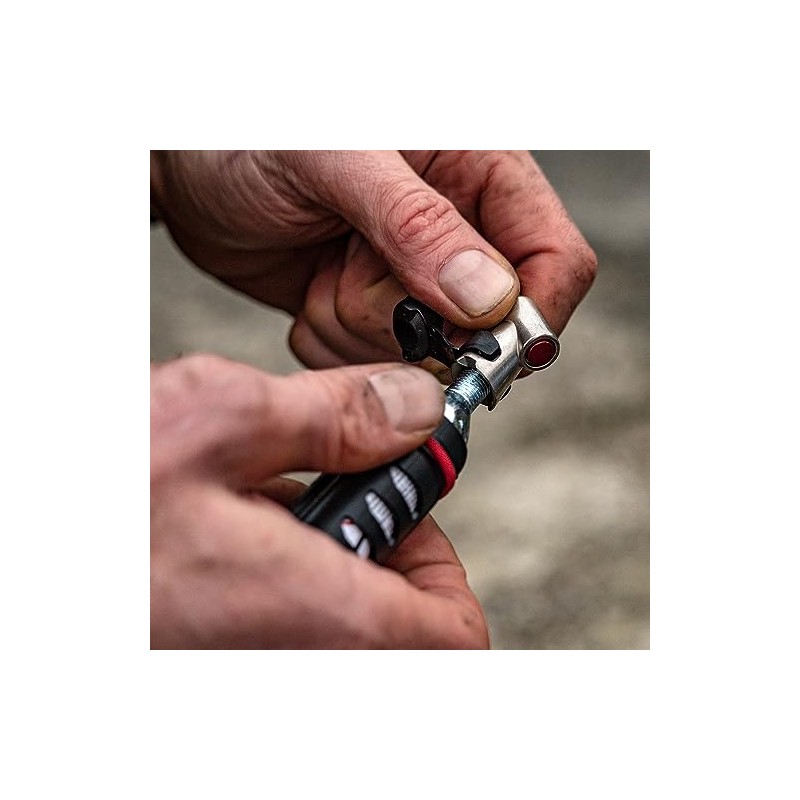 WELDTITE JetValve CO2 Inflation System for Bikes - Includes 16