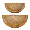 IBWell Metal Wire Woven Fruit Storage Bowl Basket for Kitchen,