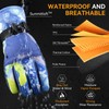 Pnosnesy Cold Weather Mittens,Ski Gloves,Winter Snow Waterproof Touchscreen Gloves, Cold