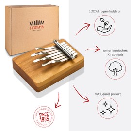 HOKEMA B7 Kalimba Thumb Piano Wide Tines Low Tones