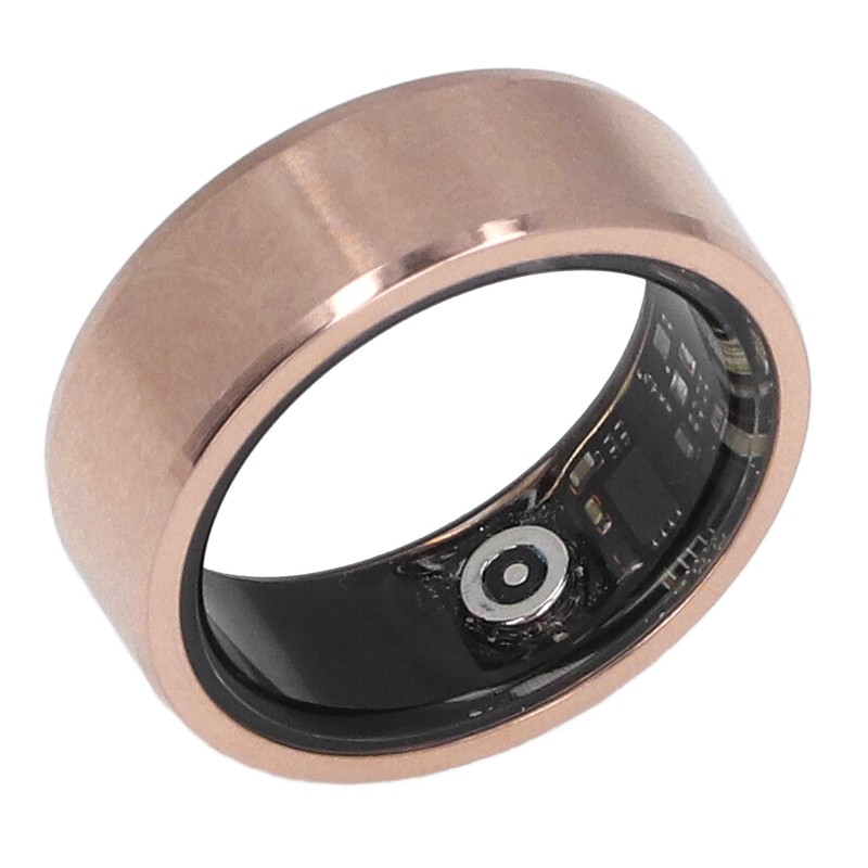 Smart Ring Gold BT Sleep Fitness Tracker IP68 Water Resistant