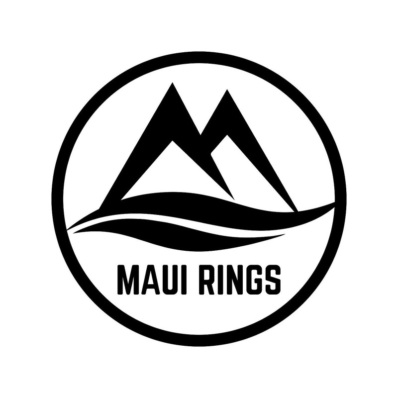 Maui Rings - Anillos de boda de silicona para hombre,