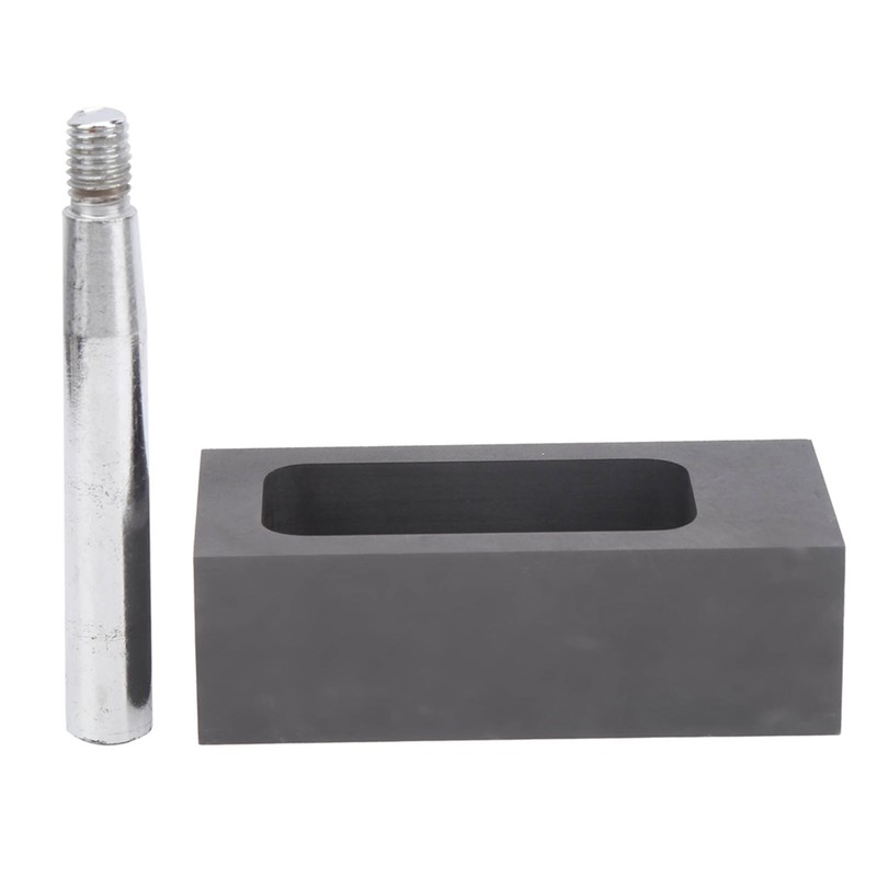 Graphite Ingot Mold with Handle Casting Melting Mold for Gold