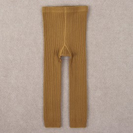 Toddler Baby Basic Ribbed Sweater Leggings Infant Kids Footless Tights Little Girls Dress Bottom Top Pants(Pink+Yellow, 0-1 Years)