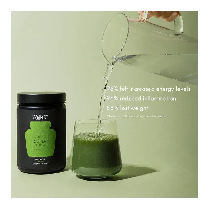 WelleCo The Super Elixir 3-Month Supply, Original (Pineapple & Lime)