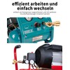 Compressed Air Distributor Double with Couplings Brass Coupling Plug, ZITFRI