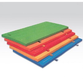 Gymnastics Exercise Mat for Rolling and Vaulting 240X120X6cm Orange / Production takes 10 days